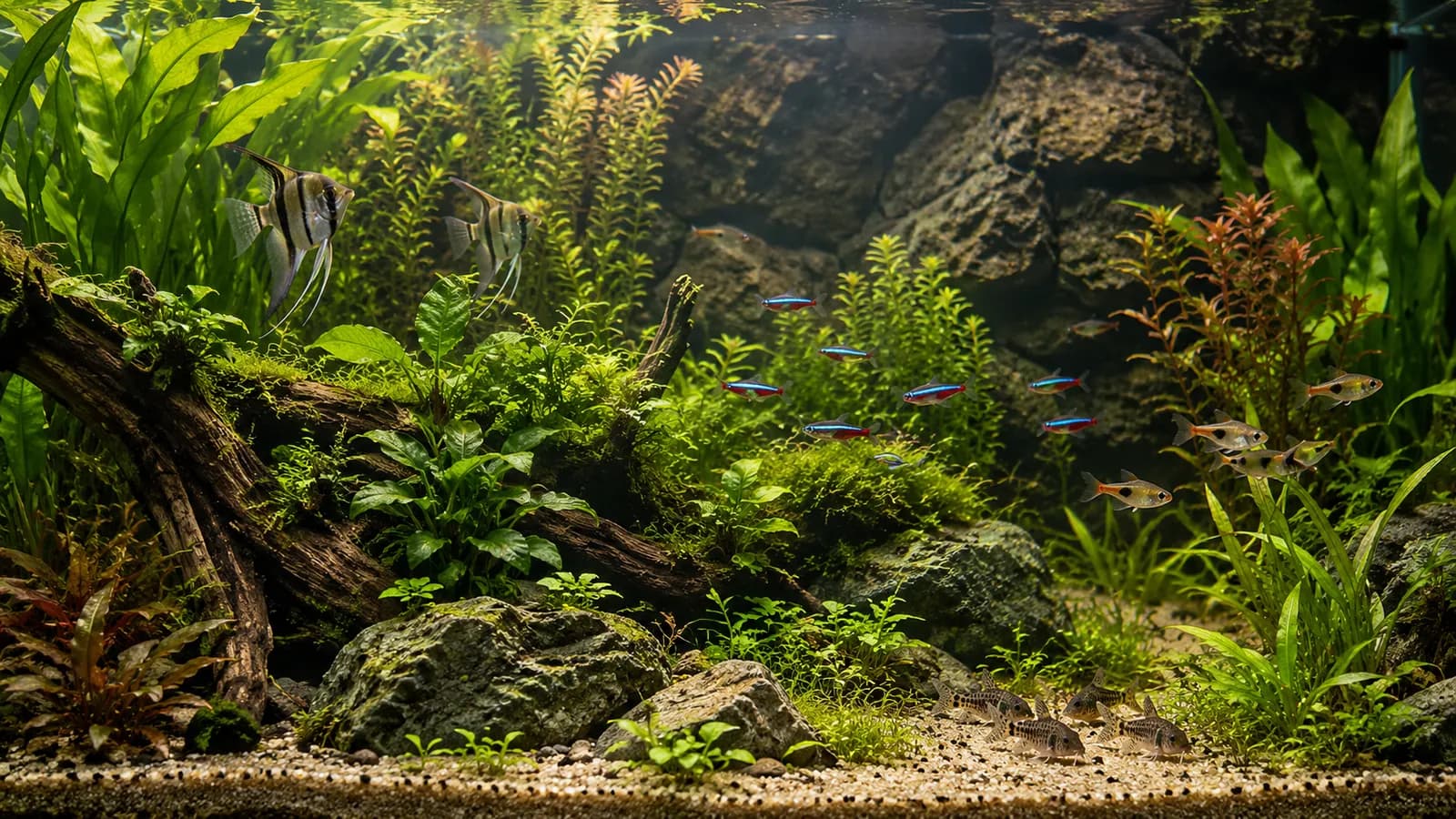 Aquarium achterwand kiezen: folie, 3D of zelf maken, wat past bij jouw bak