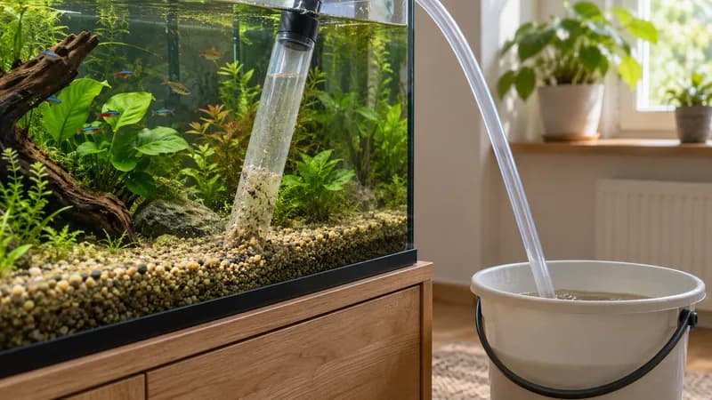 Aquarium bodemreiniger kiezen: handmatig of elektrisch en hoe je de bodem schoonmaakt