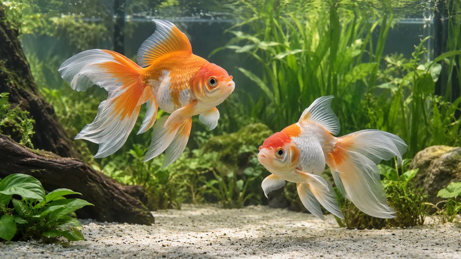 Goudvis aquarium: hoe groot moet de bak zijn en wat heb je nodig