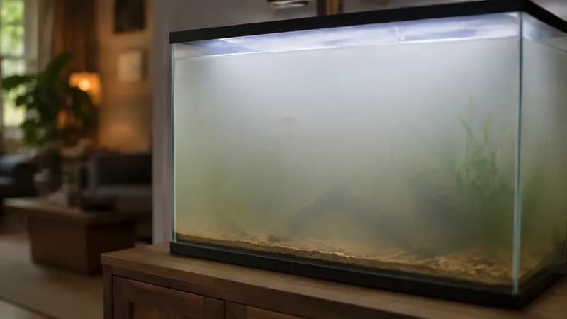 Troebel water in het aquarium: oorzaak herkennen en oplossen