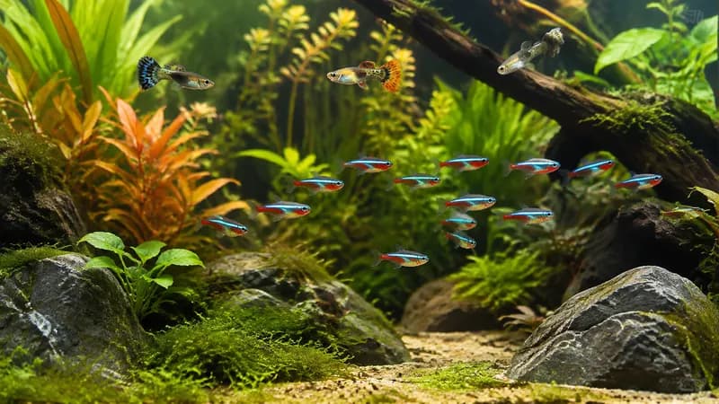 Welke vissen in een aquarium: beginnersvissen per aquariumgrootte
